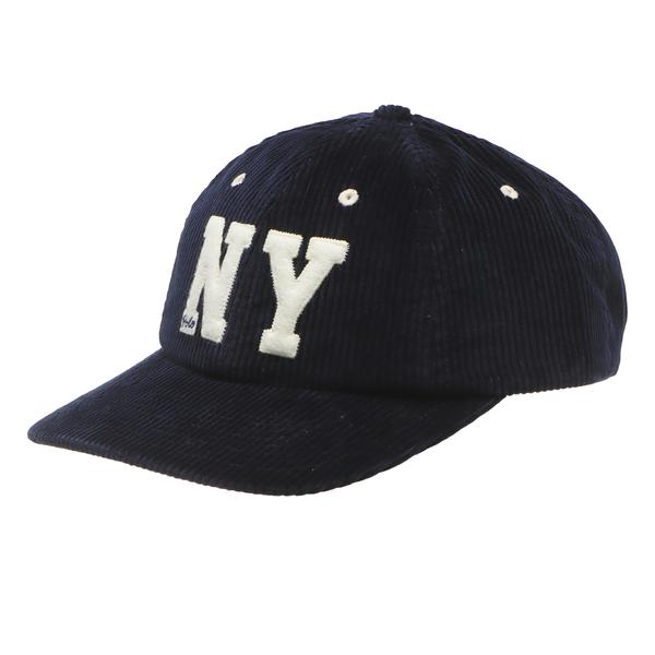 POLO RALPH LAUREN コーデュロイ NY オーセンティックベースボール キャップ ブルー F