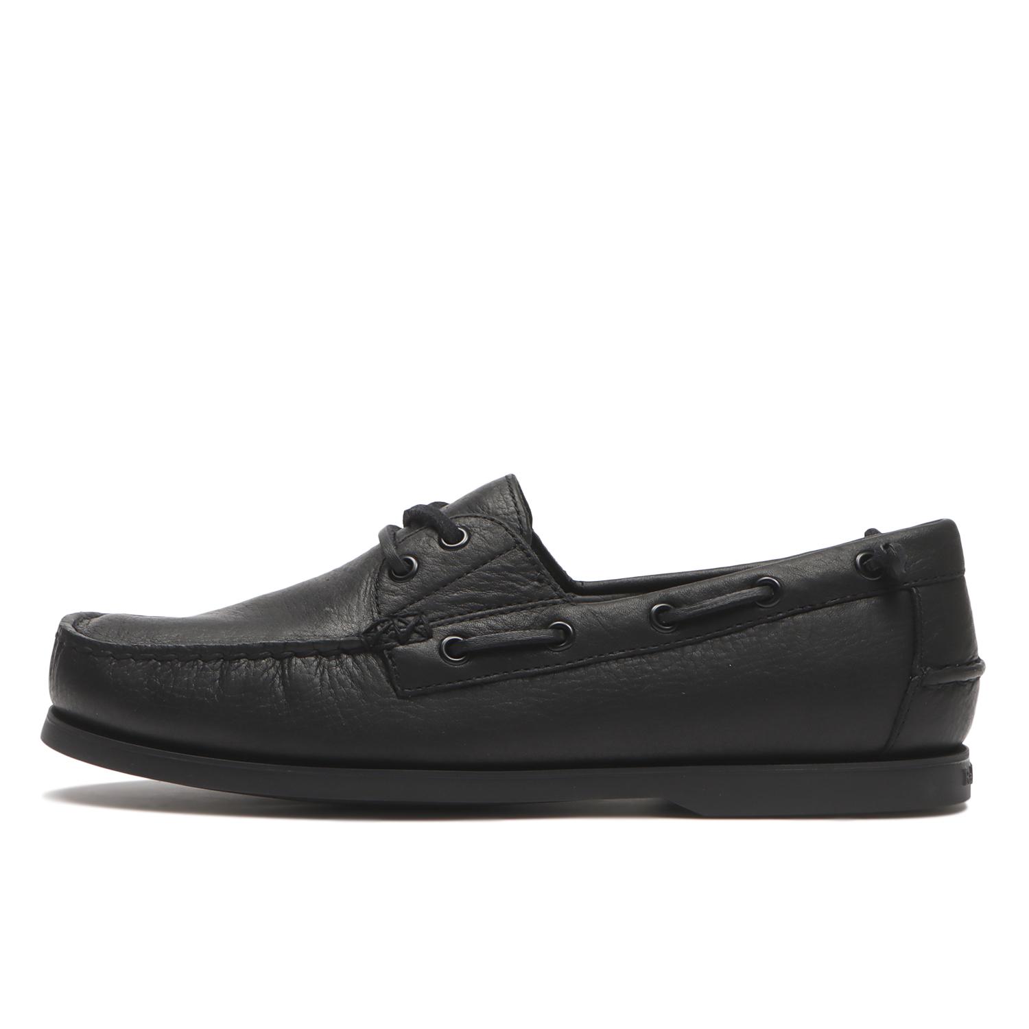  POLO RALPH LAUREN MERTON BOAT TRIPLE BLACK画像1