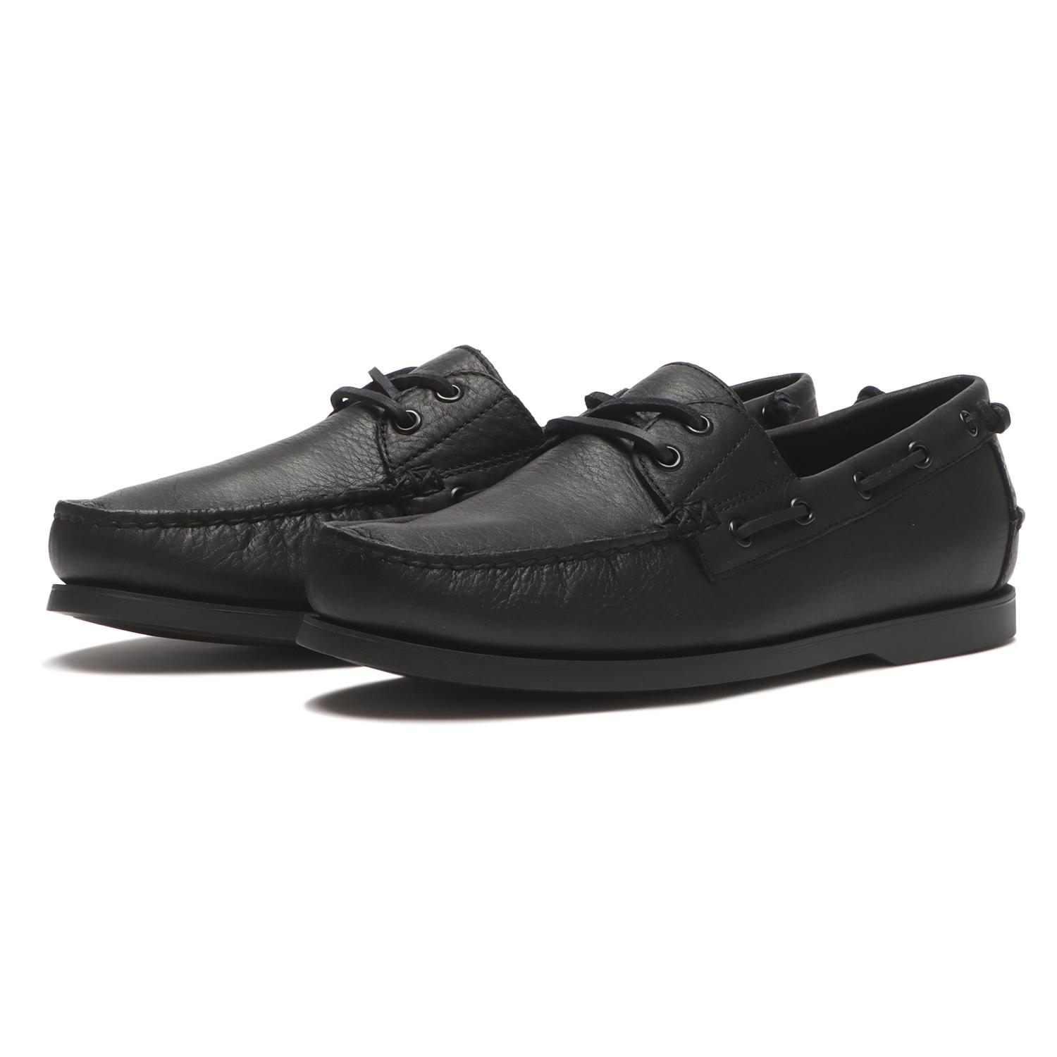  POLO RALPH LAUREN MERTON BOAT TRIPLE BLACK画像2