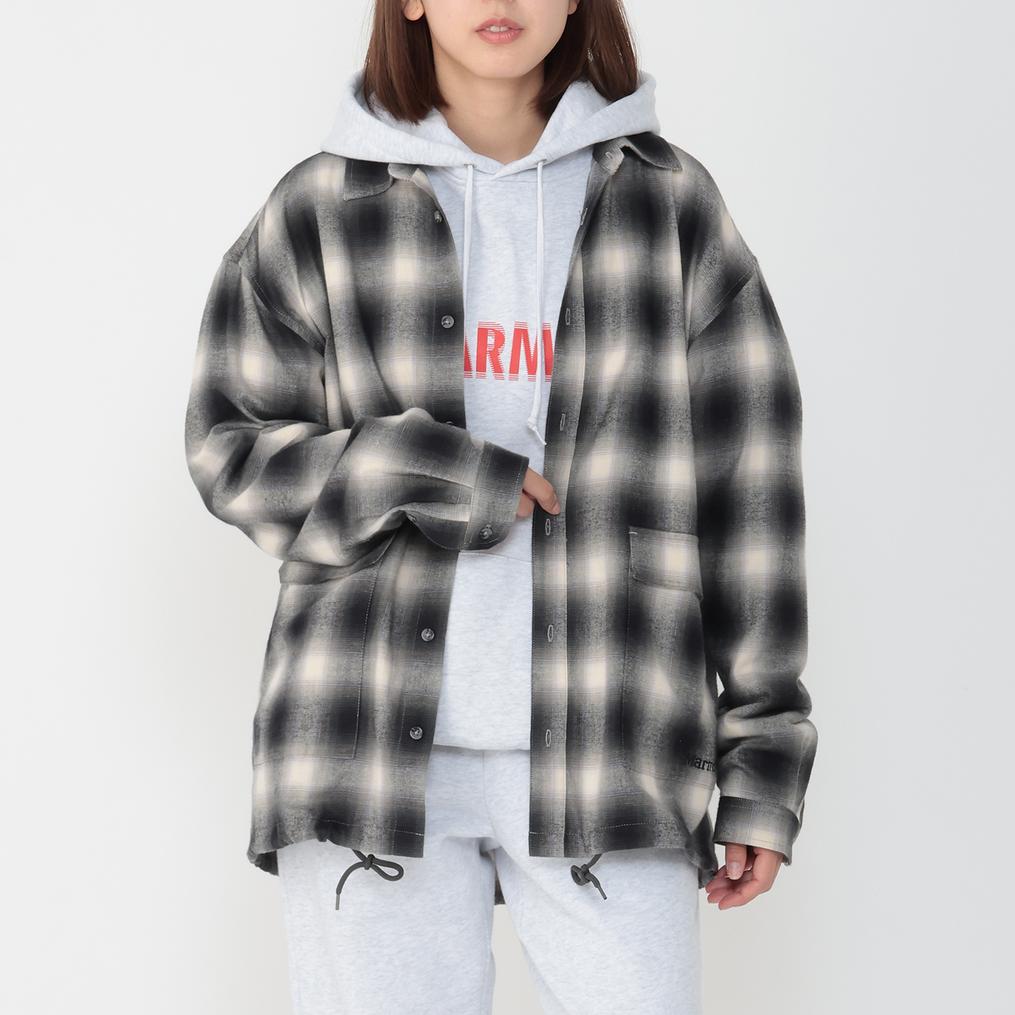 モデル：161cm / 着用サイズ：M MARMOT MARMOT Over Hand Shirts画像1