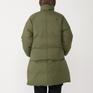 モデル：161cm / 着用サイズ：S MARMOT MARMOT W's 750FP Vertical Long Down Jacket画像3