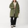 モデル：161cm / 着用サイズ：S MARMOT MARMOT W's 750FP Vertical Long Down Jacket画像2
