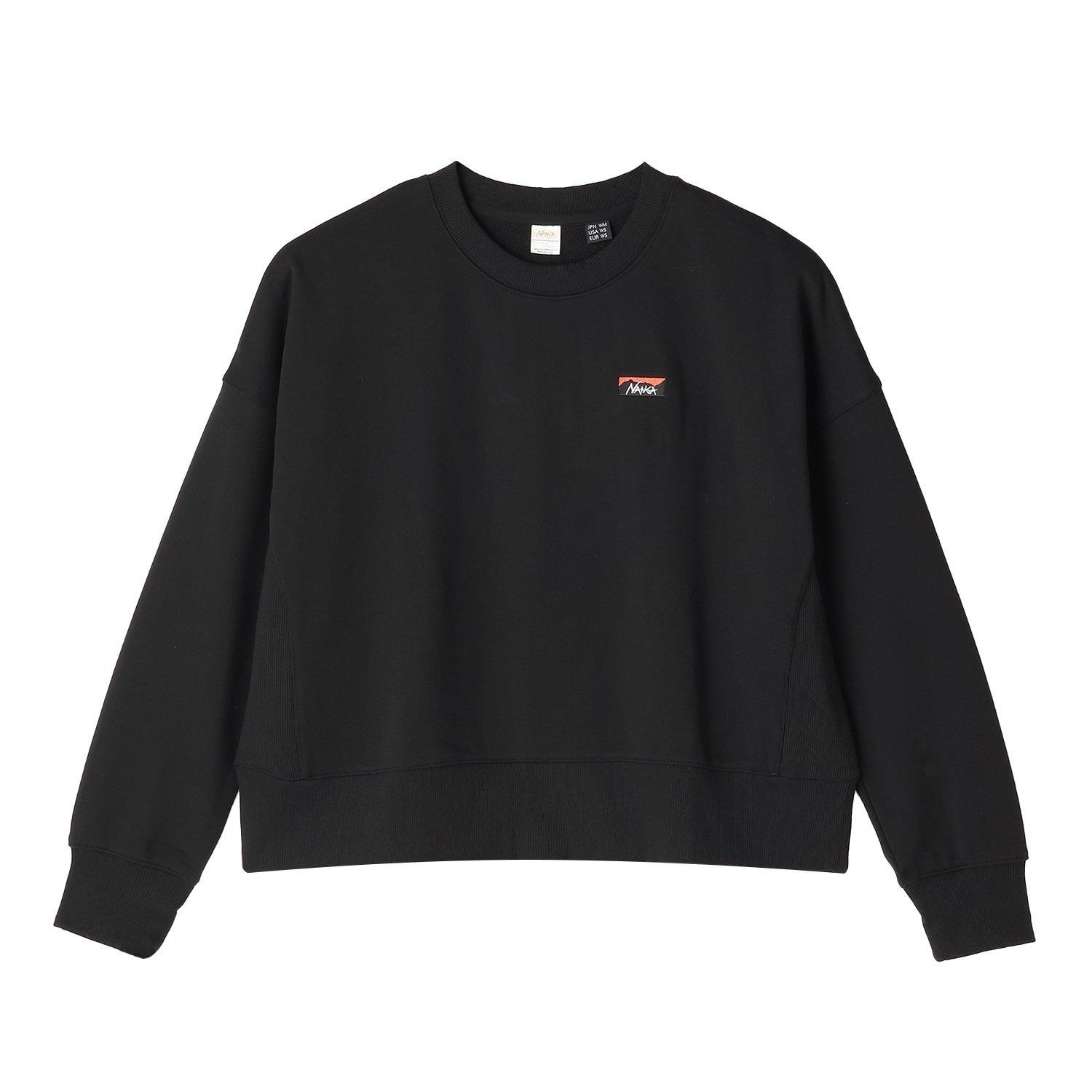 NANGA NANGA W's Eco Hybrid Sweat Shirts Crew OSHMAN'S SMU