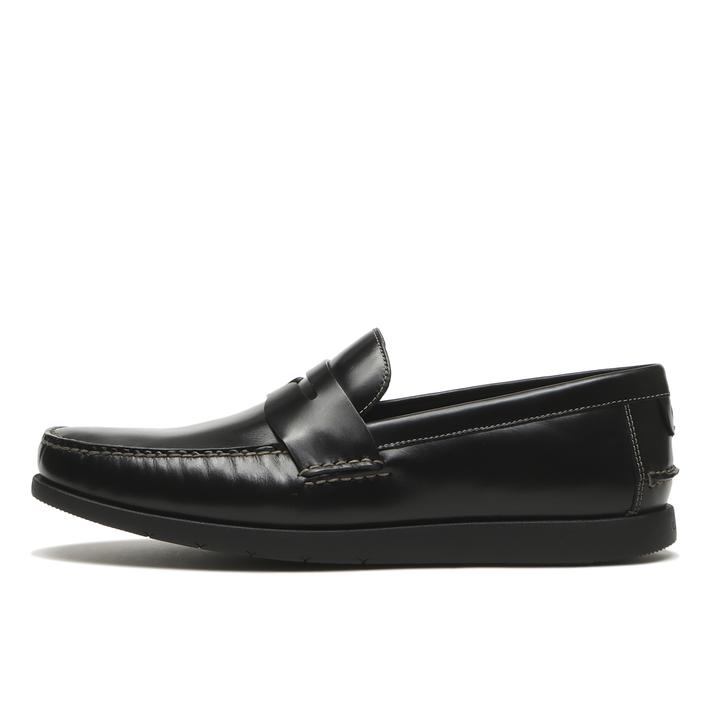 COLE HAAN �u���E�A�[ �y�j�[ ���[�t�@�[ BLACK/BLACK