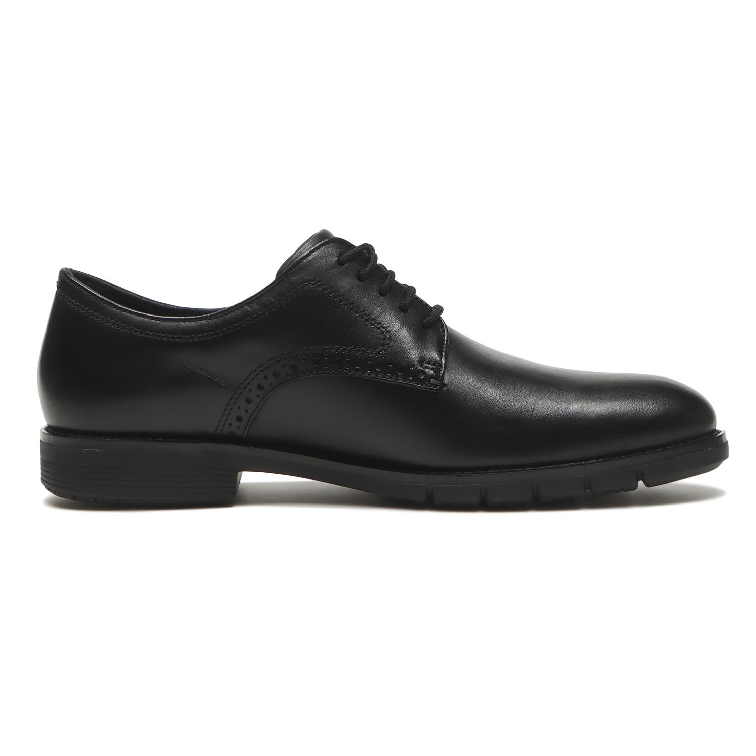 試着のみ COLE HAAN 名作 プレーントゥ 革靴 9 オールブラック COLE HAAN】 コール ハーン FLEXGRAND+ PLAIN TOE OXFORDS フレックス