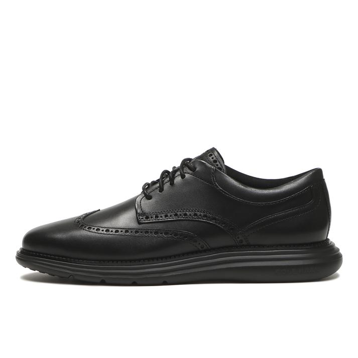 �y���������z �yCOLE HAAN�z �R�[�� �n�[�� GRAND+ ULTRA WING OXFORDS �O�����h�v���X �E���g�� �E�B���O�I�b�N�X�t�H�[�h C42296 ABC-MART���� *BLACK/BLACK 7(24.5cm)