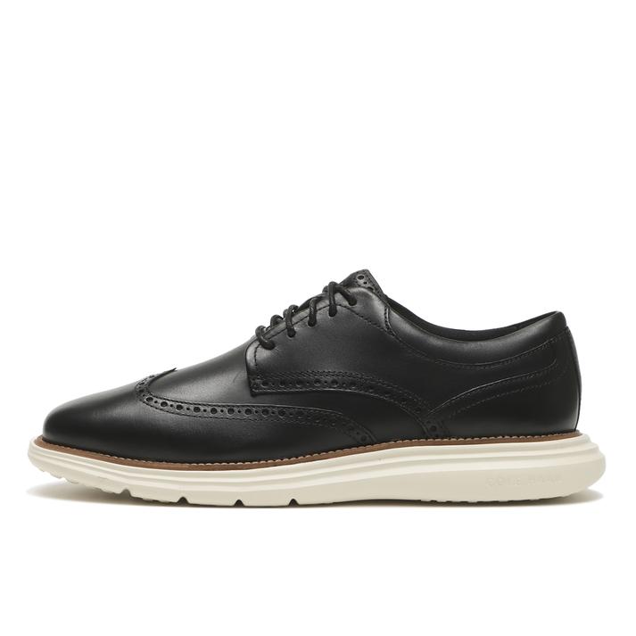�y���������z �yCOLE HAAN�z �R�[�� �n�[�� GRAND+ ULTRA WING OXFORDS �O�����h�v���X �E���g�� �E�B���O�I�b�N�X�t�H�[�h C42298 ABC-MART���� *BLACK/IVORY 9H(27cm)