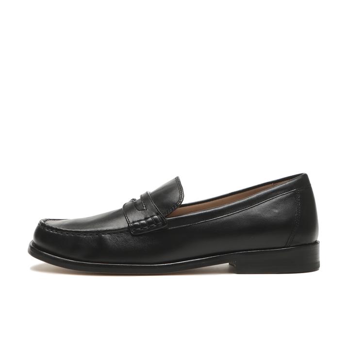 COLE HAAN ���i ���b�N�X �y�j�[ ���[�t�@�[ ���}�X�^�[�h BLACK LEATHER
