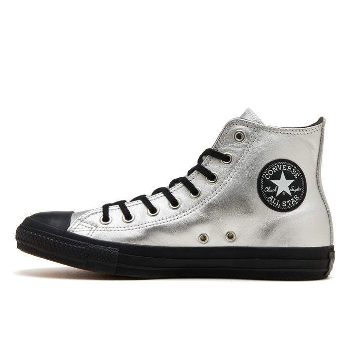 CONVERSE �I�[���X�^�[ TM HI / �o�b�N�E�g�D�E�U�E�t���[�`���[ SILVER/BLK