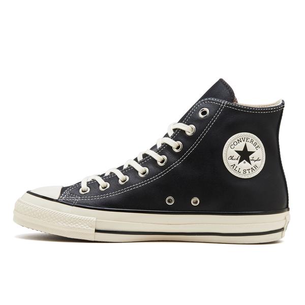 CONVERSE オールスター エイジド ワックスドレザー HI ブルー 26cm