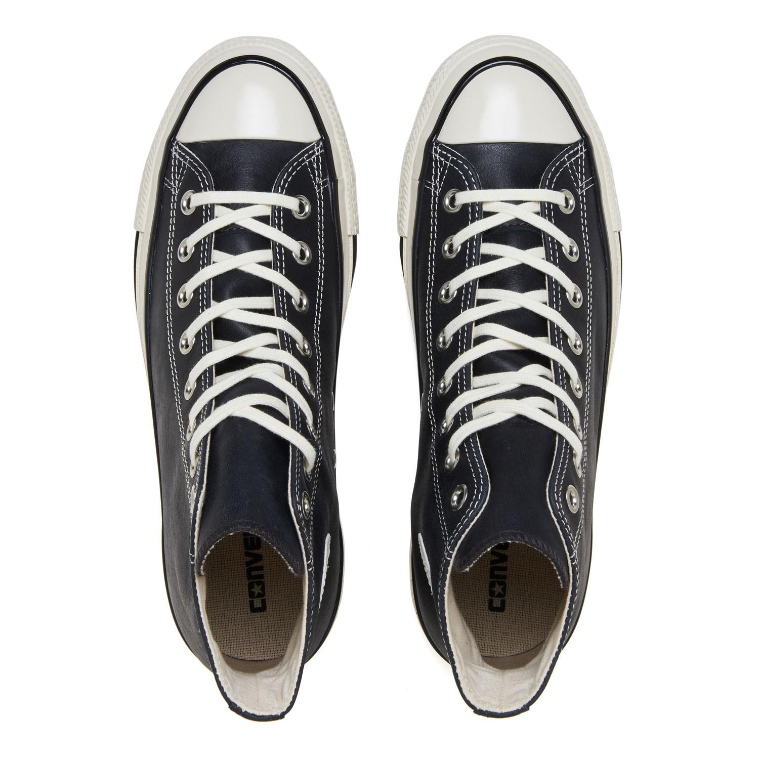 CONVERSE ALL STAR AGED WAXEDLEATHER HI画像3