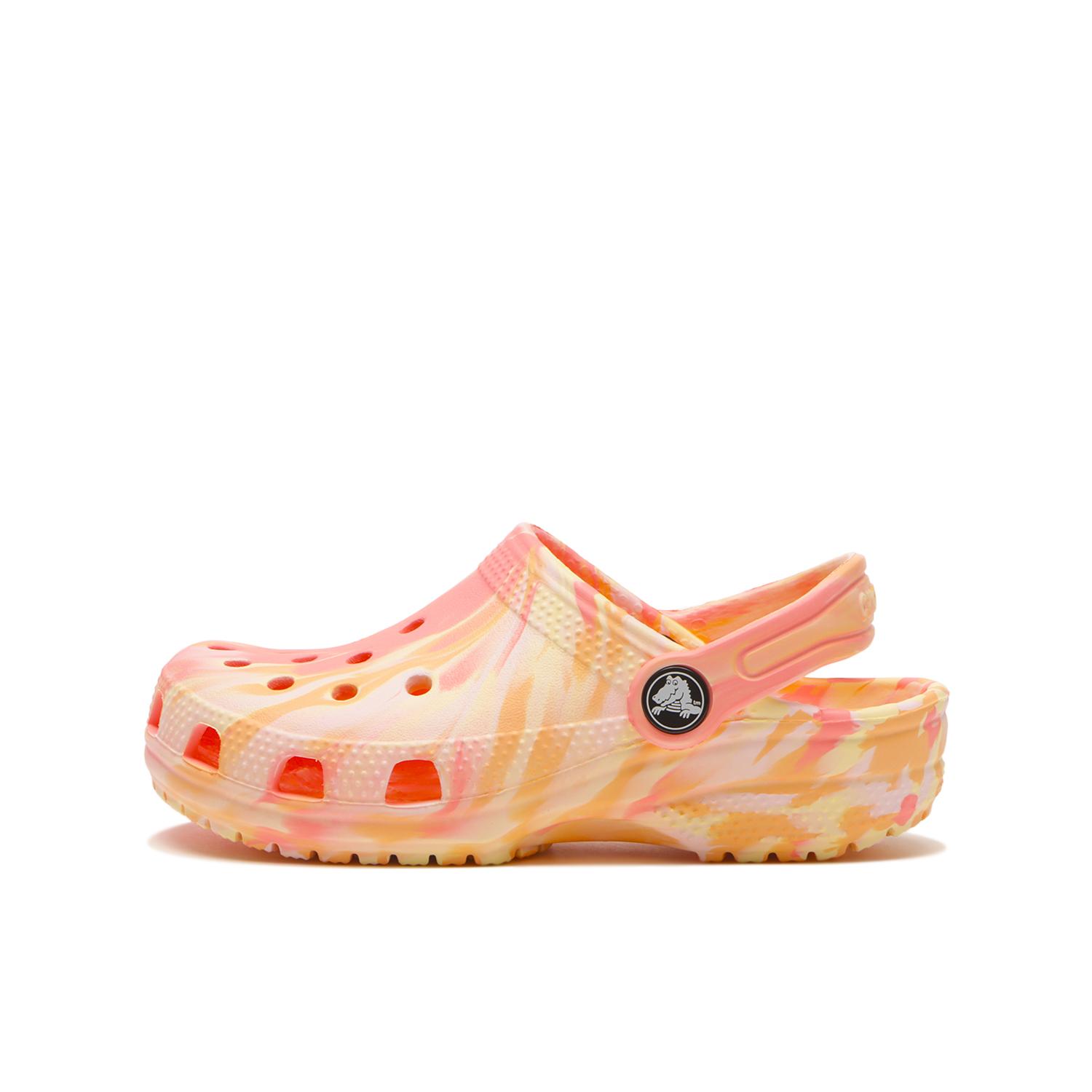 キッズ 【crocs】 クロックス 18-21CLS MARBLED CLOG K GVM K