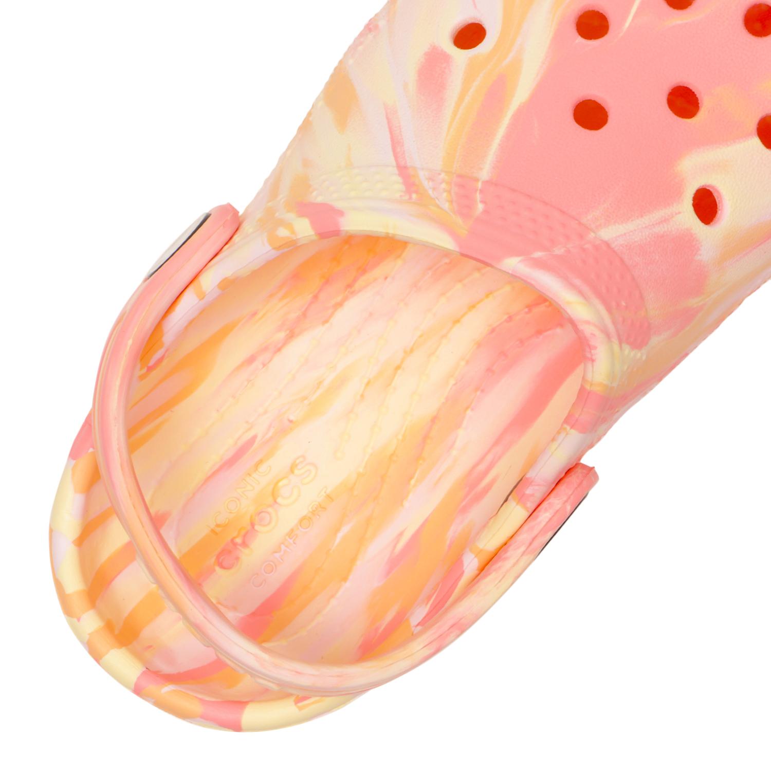 キッズ 【crocs】 クロックス 18-21CLS MARBLED CLOG K GVM K