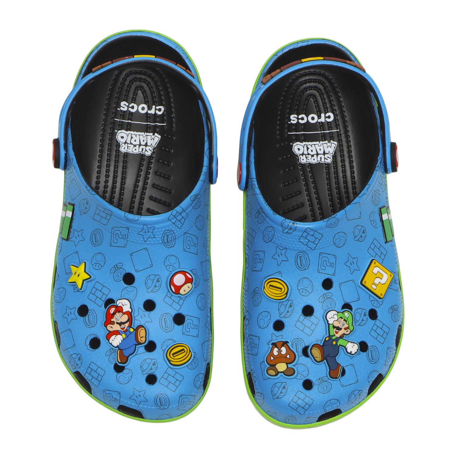 crocs】 クロックス SUPER MARIO CORE CLS CLG スーパーマリオ コア