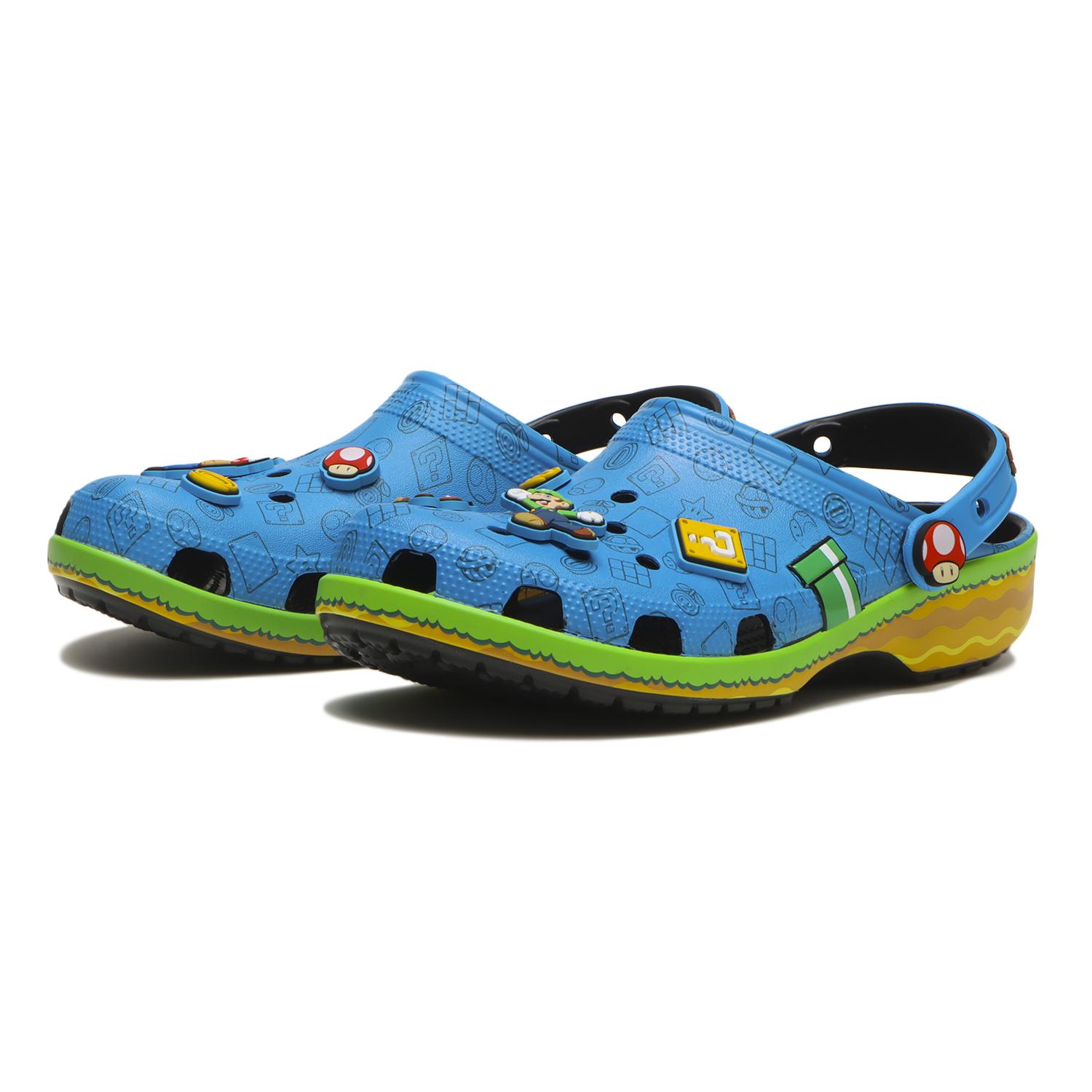crocs】 クロックス SUPER MARIO CORE CLS CLG スーパーマリオ コア