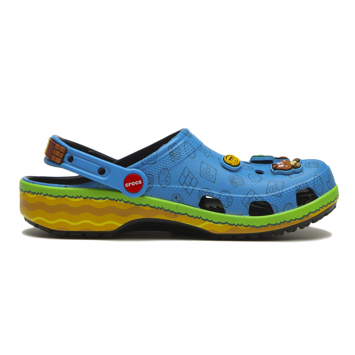 crocs】 クロックス SUPER MARIO CORE CLS CLG スーパーマリオ コア