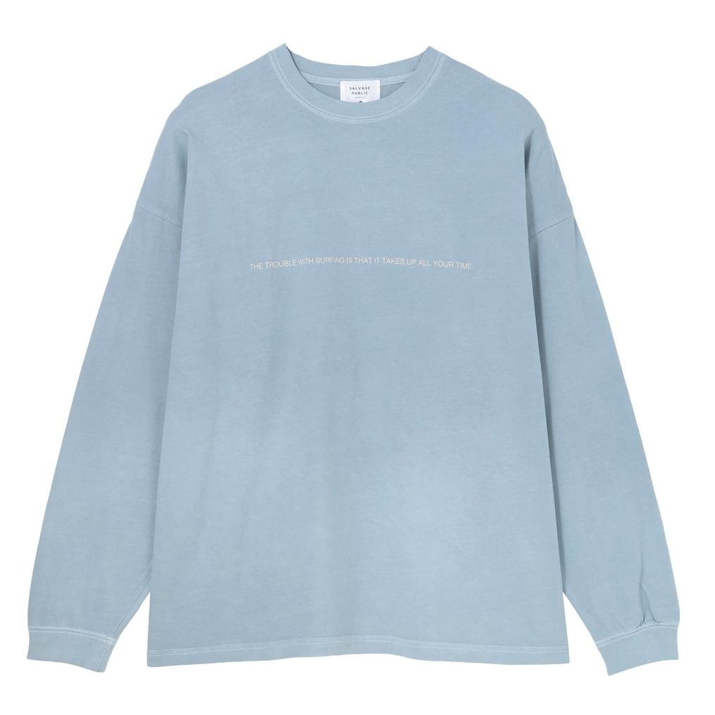  SALVAGE PUBLIC SALVAGE PUBLIC Pigment L/S Tee (Surfing)画像1
