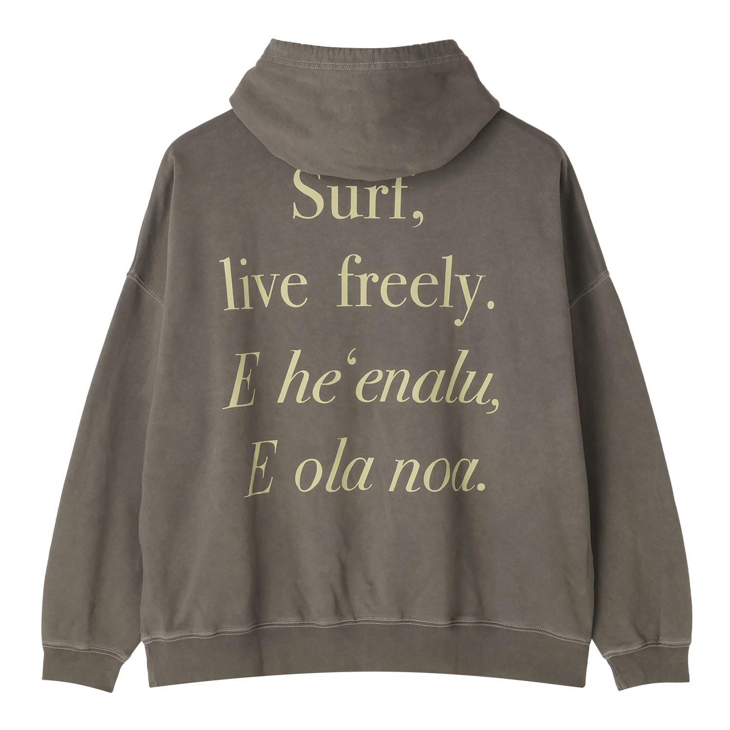 SALVAGE PUBLIC SALVAGE PUBLIC M's Pigment P/O Hoodie Surf Live