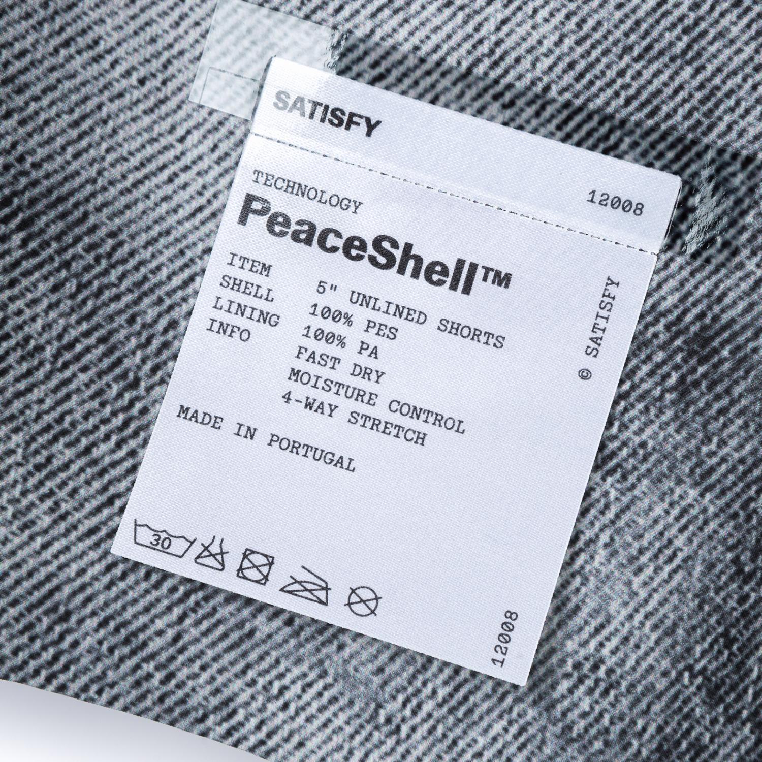 SATISFY SATISFY PeaceShell 5 Unlined Shorts｜OSHMAN'S ONLINE 公式通販