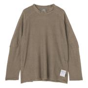 SATISFY SATISFY FuzzFleece AD Long Tee｜OSHMAN