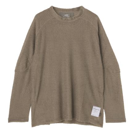 SATISFY ファズフリース AD ロングティー