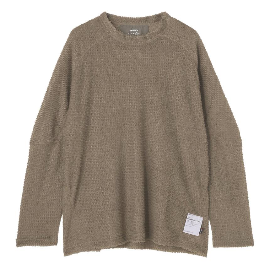 SATISFY SATISFY FuzzFleece AD Long Tee｜OSHMAN
