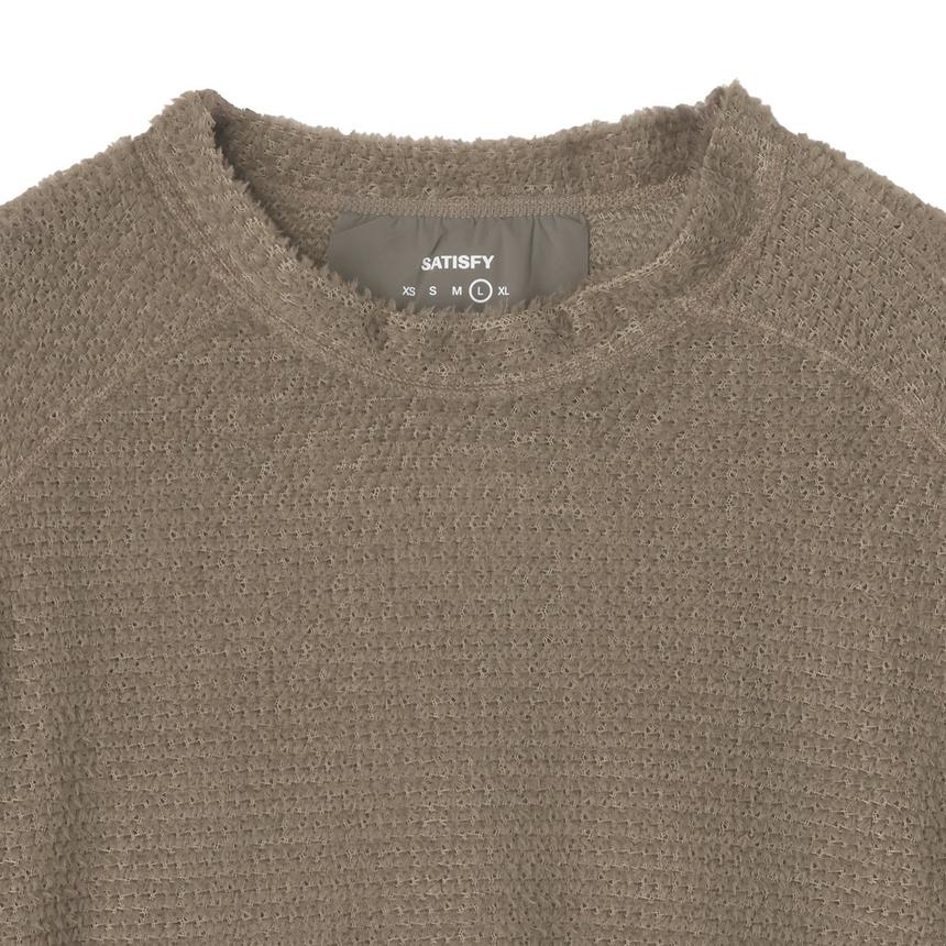 SATISFY SATISFY FuzzFleece AD Long Tee｜OSHMAN