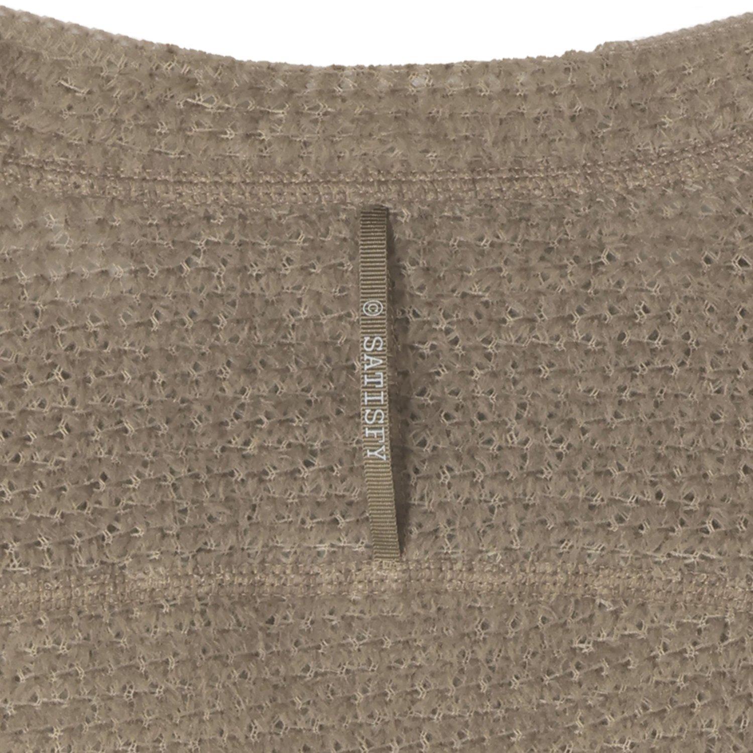 トップス satisfy running FuzzFleece AD Long Tee L トップス satisfy running FuzzFleece AD Long Tee L SATISFY SATISFY