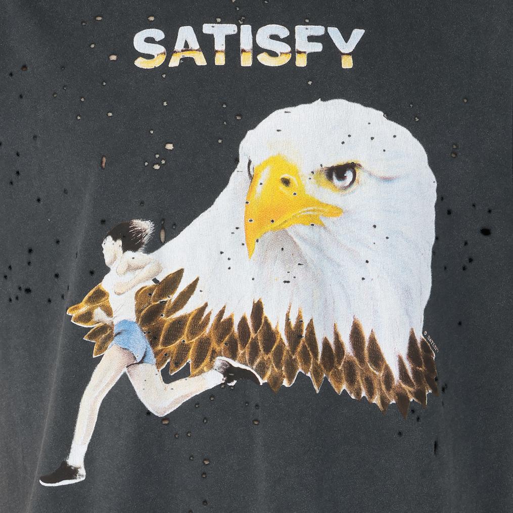  SATISFY SATISFY MothTech T-Shirt画像4