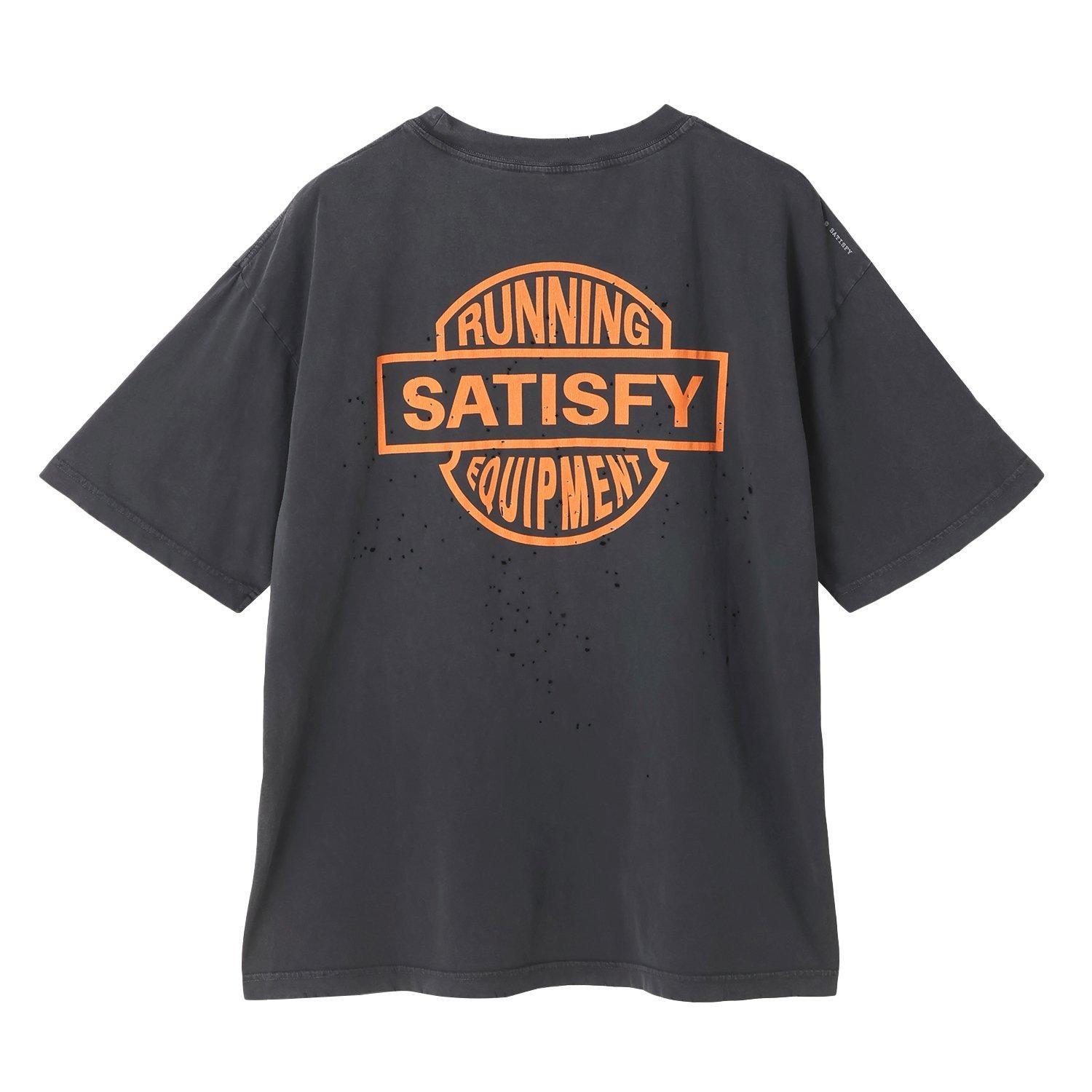 Satisfy MothTech T-Shirt ブラック Lサイズ TOMORROWLAND（トゥモローランド） tシャツ SATISFY MothTech T-Shirt