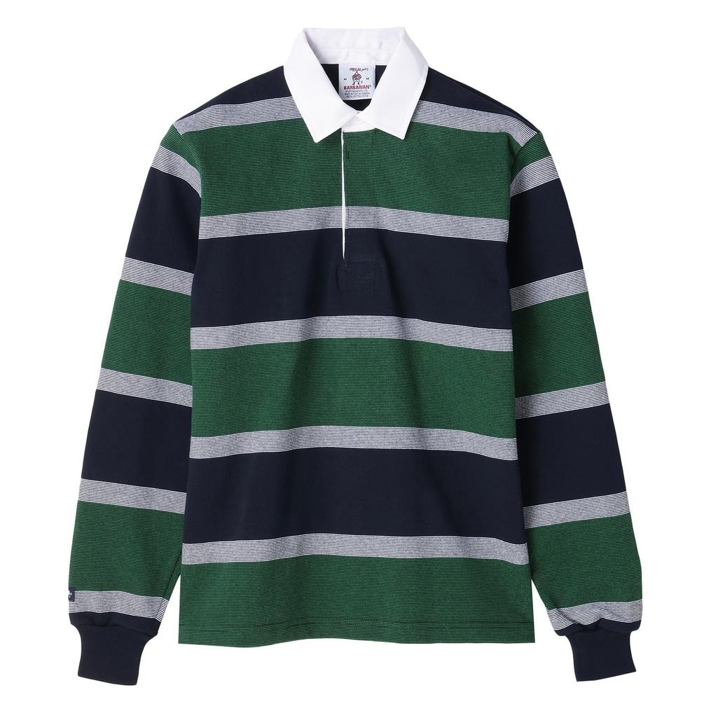  BARBARIAN BARBARIAN Rugby Shirt L/S Sierra Stripes画像1