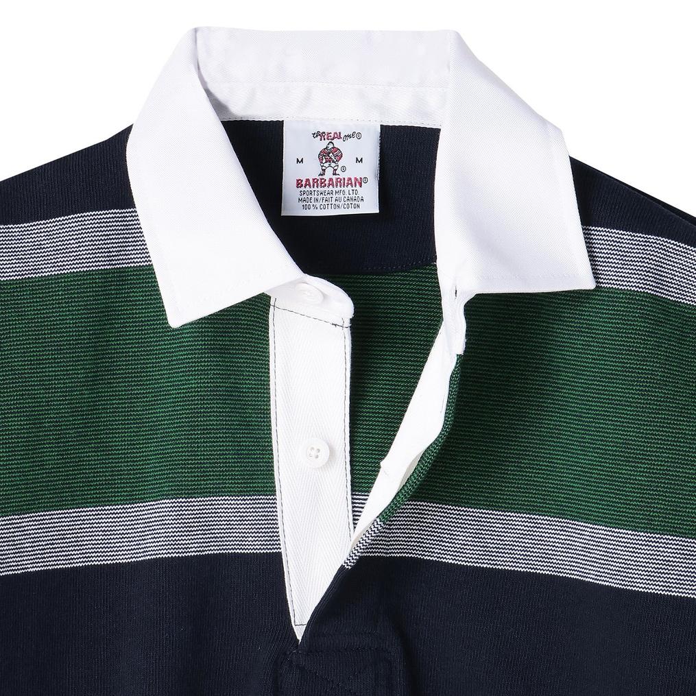  BARBARIAN BARBARIAN Rugby Shirt L/S Sierra Stripes画像2