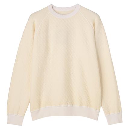 Good On キルト L/S ラグランクルー