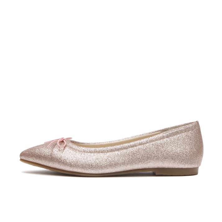 yz fB[X yJOLI ENCORE(FR)z W[EAR[ POINTED PUFF BALLET |CebhptoG JE-1110 G.PINK 22.5cm