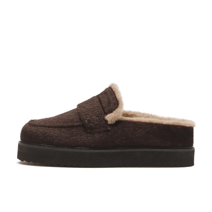 yz fB[X yJOLI ENCOREz W[AR[ CLOG LOAFERS NbO[t@[ JE-40 D.BROWN XL(24.5-25cm)