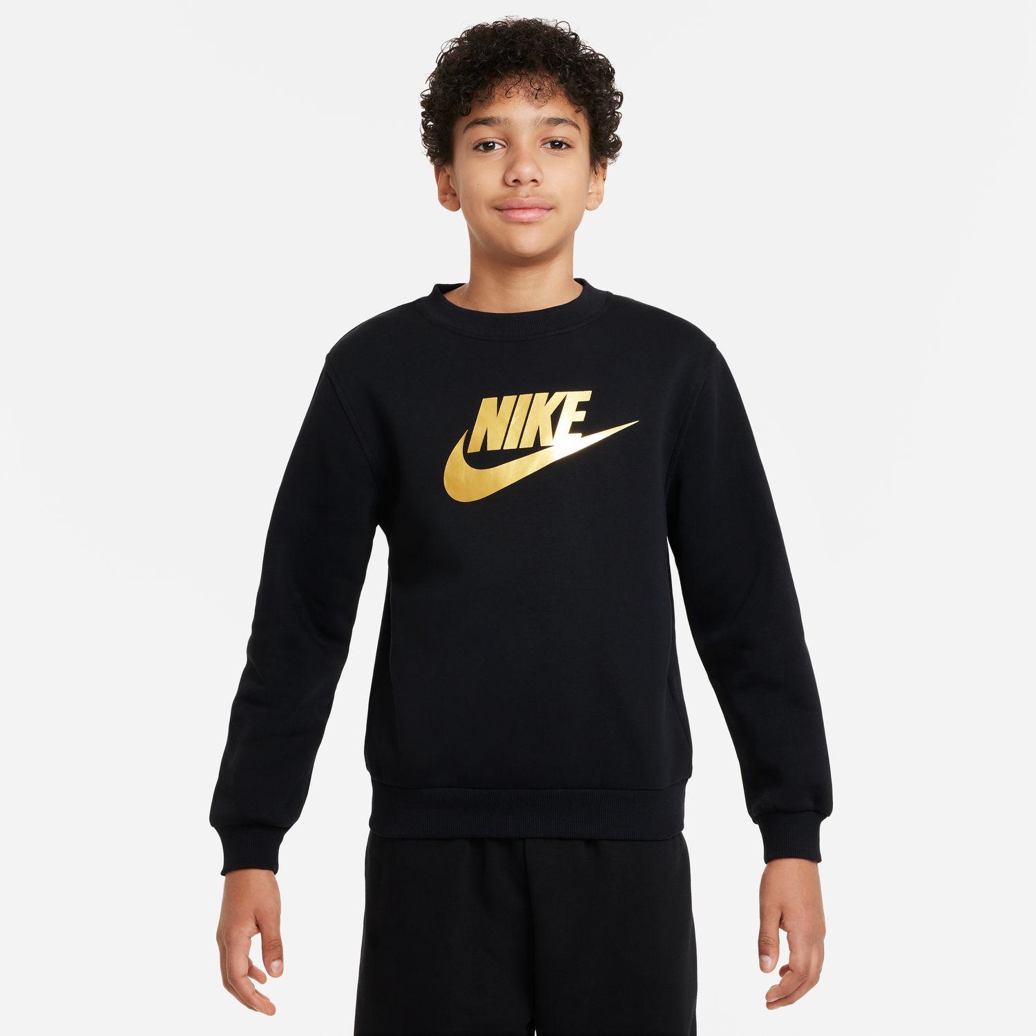 キッズ 【NIKE】 ナイキ K CLUB FLC CREW GOLD ロングスリーブ