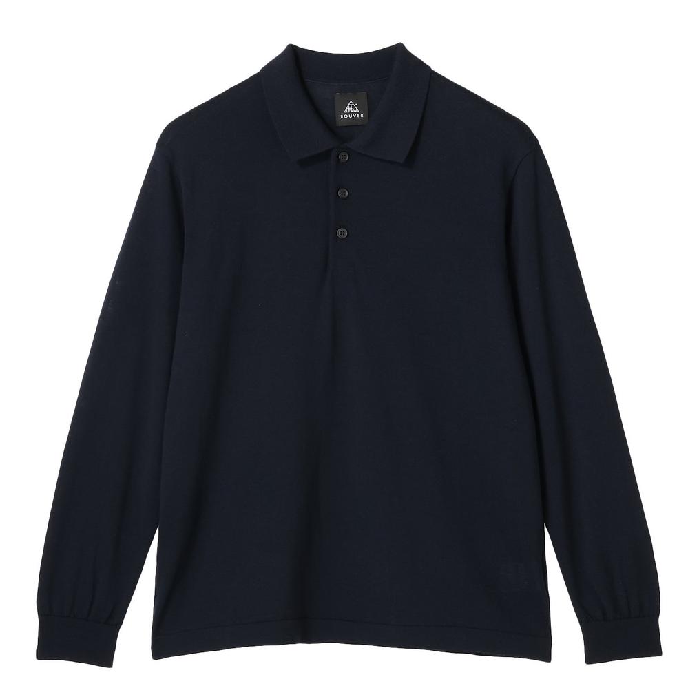  ROUVER ROUVER W's Merino Knit Polo OSHMAN'S SMU画像1