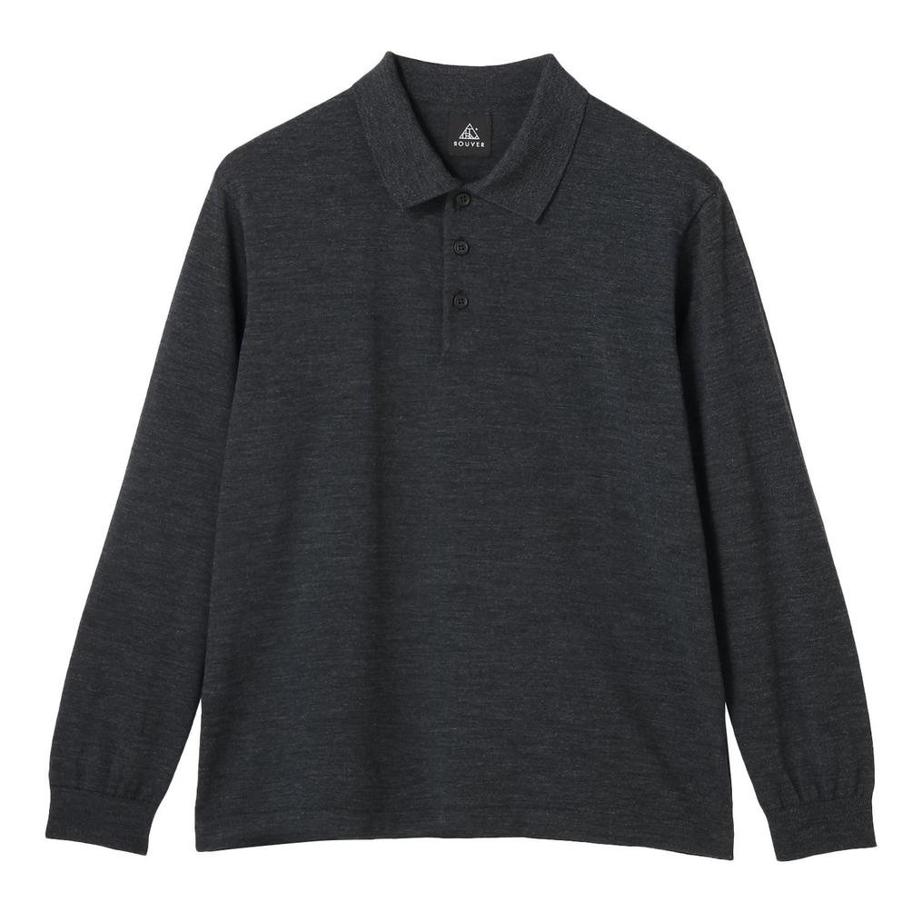  ROUVER ROUVER W's Merino Knit Polo OSHMAN'S SMU画像1