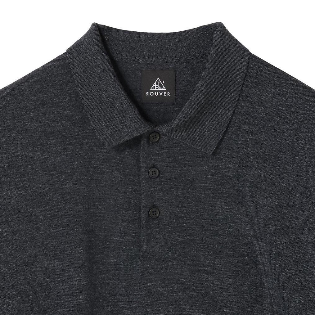  ROUVER ROUVER W's Merino Knit Polo OSHMAN'S SMU画像7