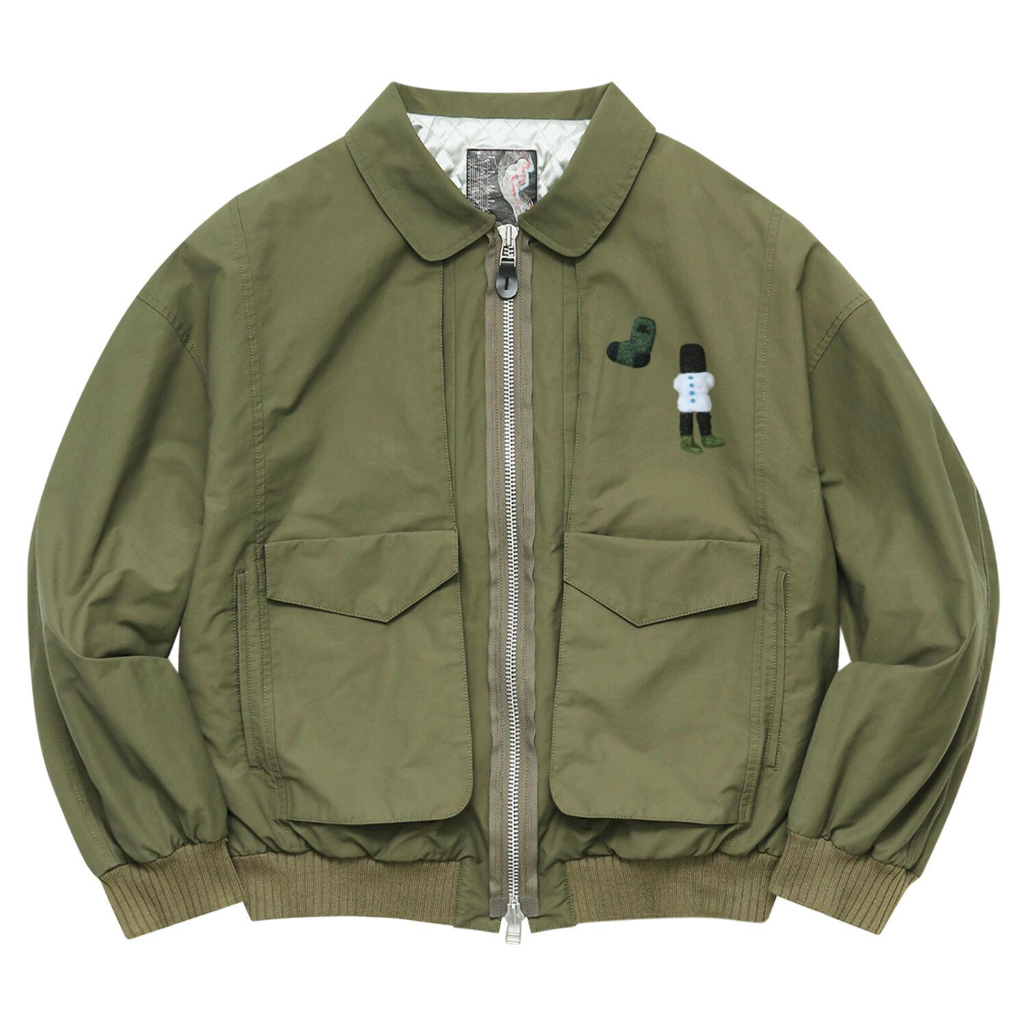  WHIMSY FLIGHT NYLON BOMBER JACKET画像1