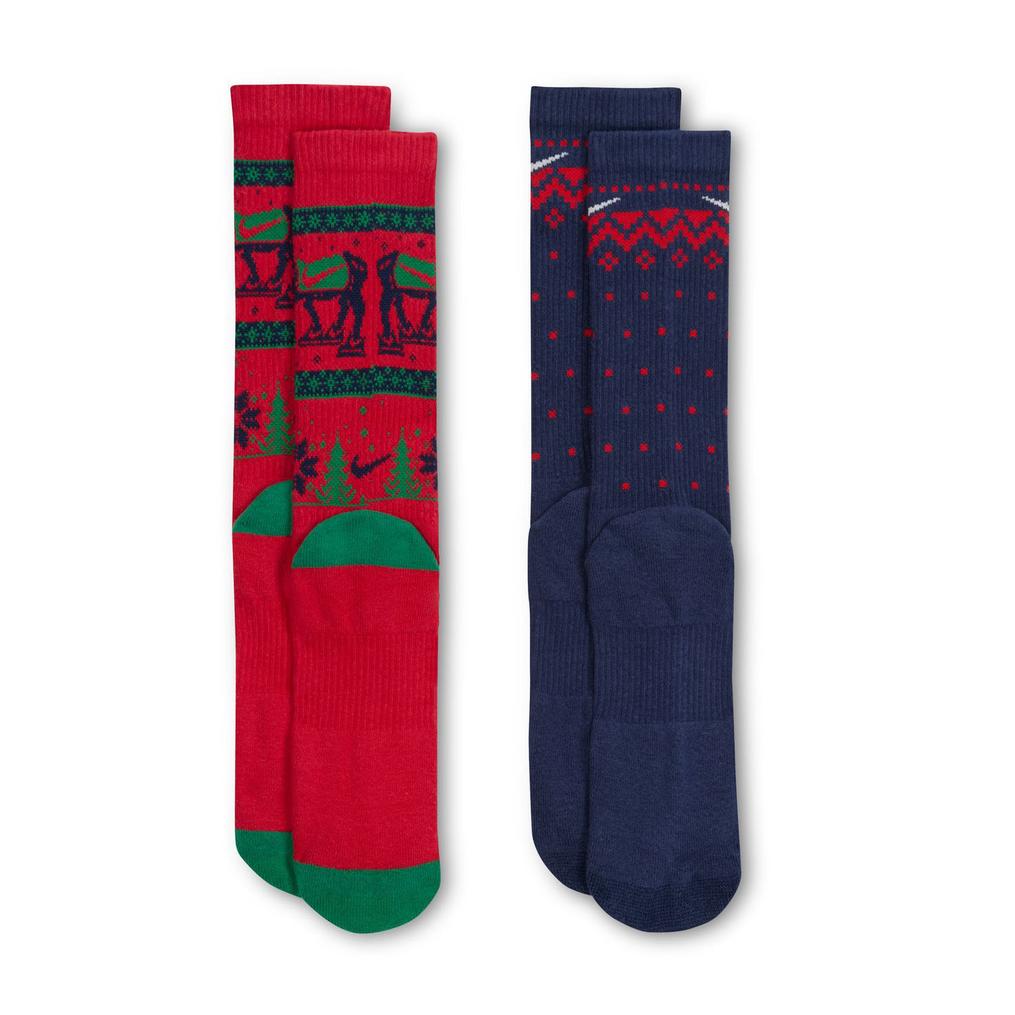  NIKE NIKE Everyday Plus Cushioned Winter Wonderland Crew Socks 2P画像3