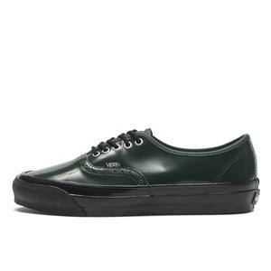 GLOSS LEATHER BROGUE EMERALD/BLACK