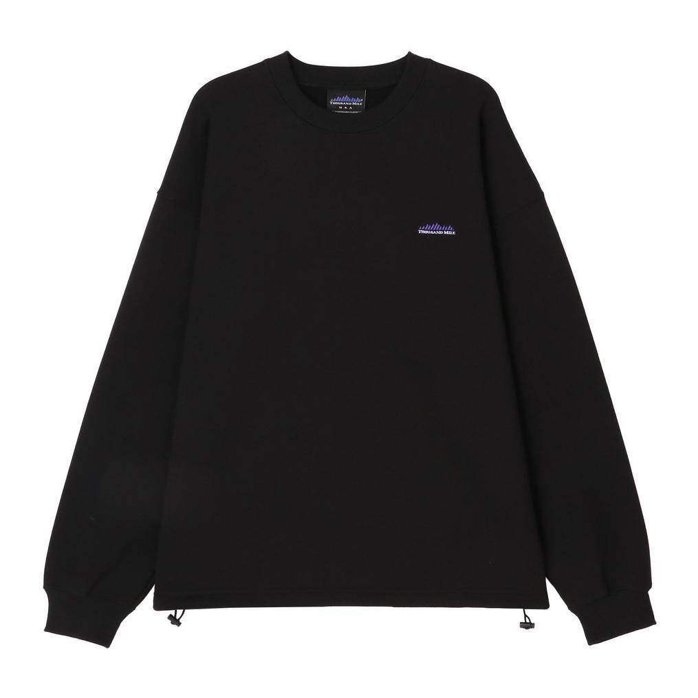  THOUSAND MILE 【オンライン限定価格】 M's Drawcord Crew Neck Pullover画像1