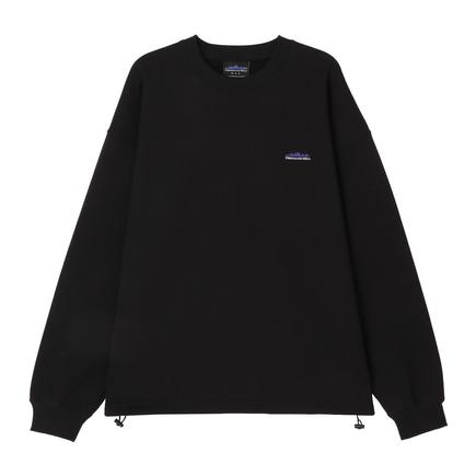 THOUSAND MILE メンズドローコードクルーネックプルオーバー