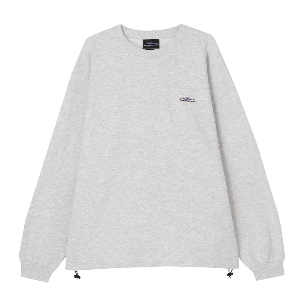  THOUSAND MILE 【オンライン限定価格】 M's Drawcord Crew Neck Pullover画像6
