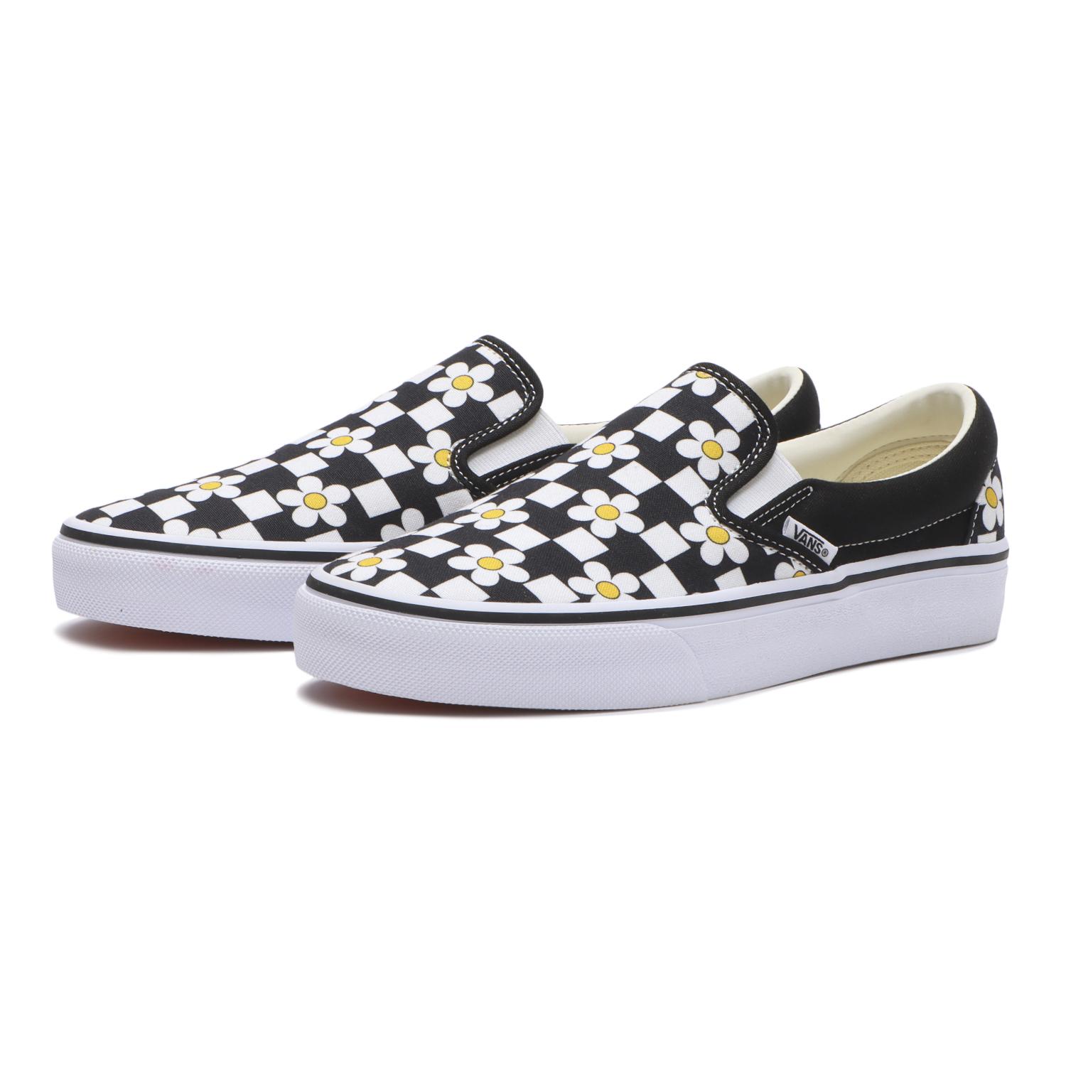 VANS】 ヴァンズ SLIP ON スリッポン V98CF CKFL CHECKER/FLOWER | ABC