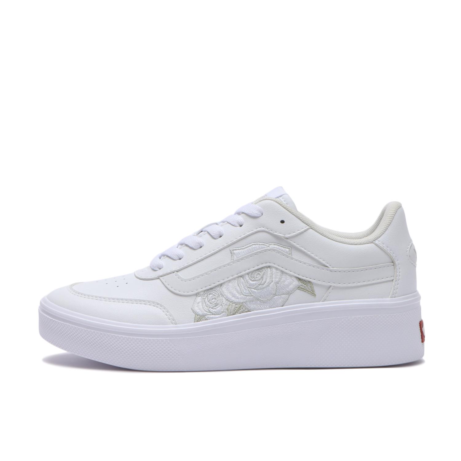 VANS 軽量シリーズ イサック VANS】 ヴァンズ ISSAC イサック V3942 EMB WHITE/ROSE | ABC-MART