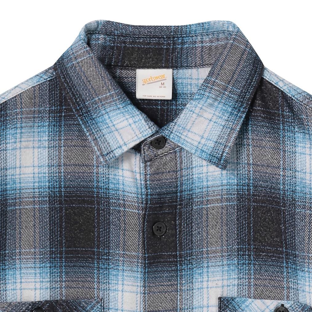  Sportswear SPORTS WEAR Print Flannel Shirts OSHMAN'S SMU画像2