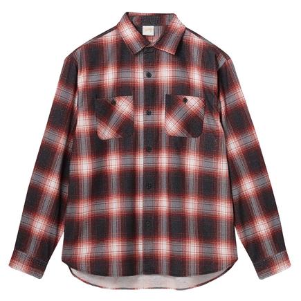 Sportswear プリントフランネルシャツ オッシュマンズSMU