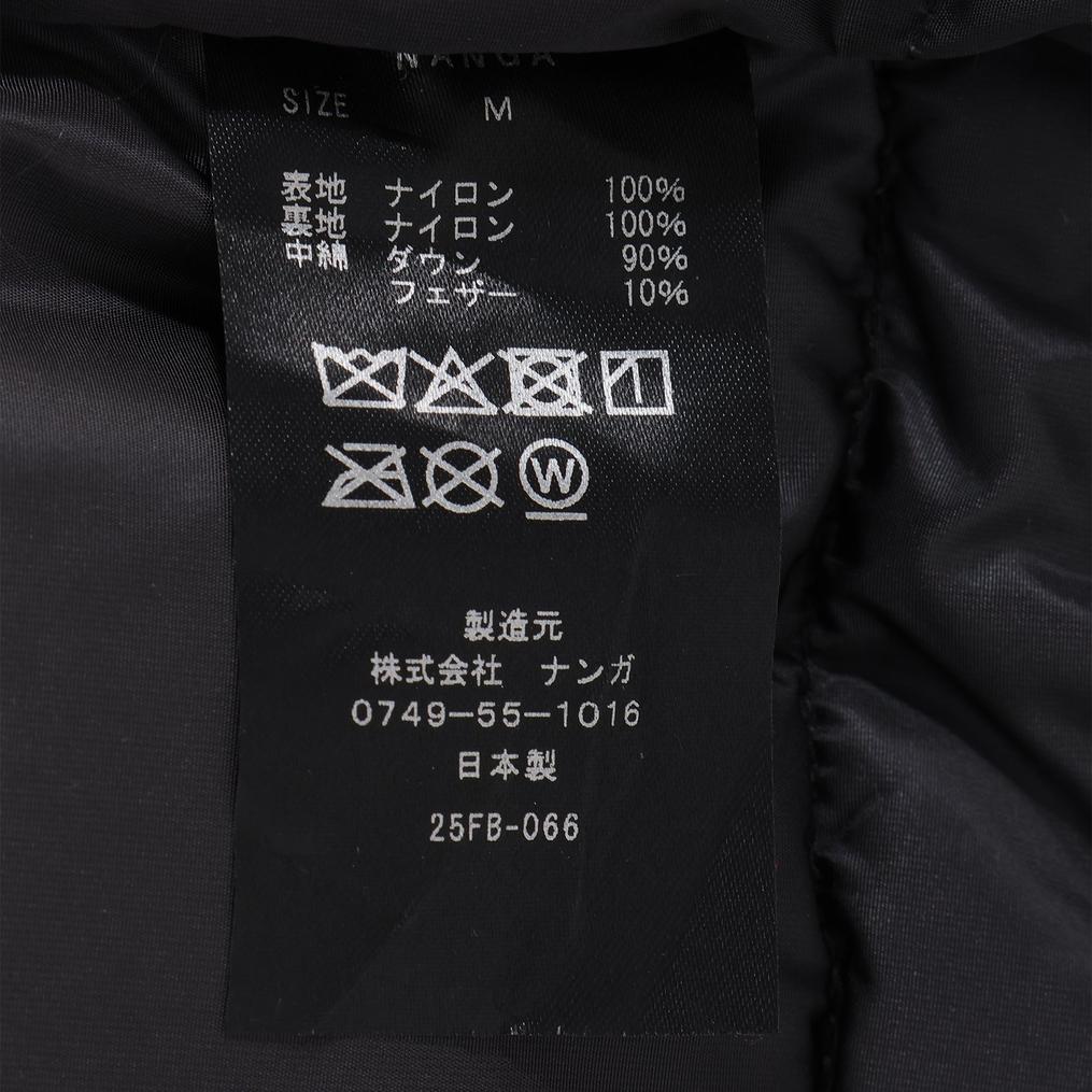  NANGA NANGA Stand Collar Down Jacket OSHMAN'S SMU画像5